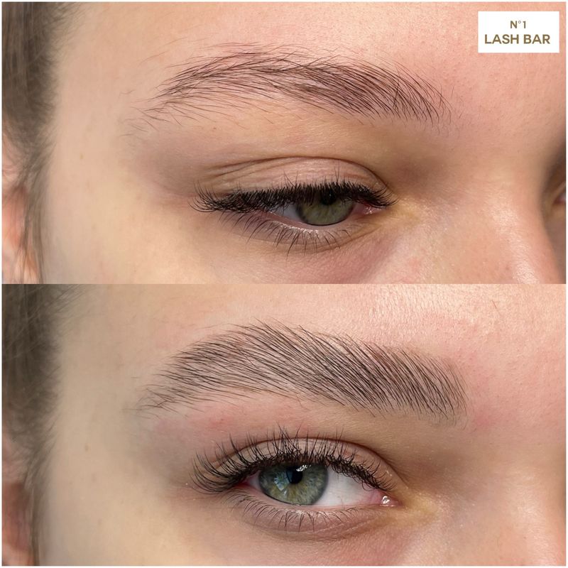 Laminácia obočia 9